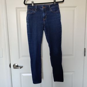 Dark Wash Skinny Rockstar Jeans